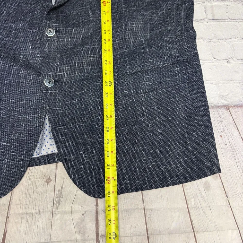 Oak Hill Men Blazer Jacket Size XXL 2XL 50R / 52R Polyester Blend C085 -26